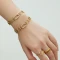 Golden Orbit Bracelet