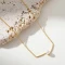 Pearl Curve Necklace - FY0021