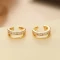 Double Layer Zirconia Ear Cuff