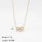 Golden Infinity Necklace - FY0263