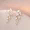 Elegant Rhinestone Drop Earrings - FY0061