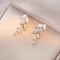 Elegant Rhinestone Drop Earrings - FY0061