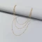 Triple Layer Chain Necklace - FY0072