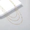 Triple Layer Chain Necklace - FY0072
