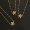 Golden Flower Necklace - FY0080