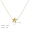 Golden Flower Necklace - FY0080