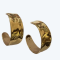 Golden Chunky Earrings - FY0101