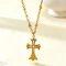 Golden Cross Pendent - FY0293