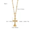 Golden Cross Pendent - FY0293