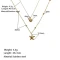 Star & Shell Layer Necklace - FY0003