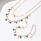 Devil Eye Necklace Bracelet Set - FY0251