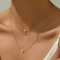 Triple Layer Charm Necklace - FY0171