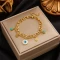 Double Layer Evil eye Bracelet