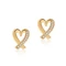 Heart-shaped Stud Earring