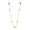 Clover Inspired Droplet Necklace