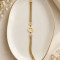 White Round Stone Bracelet