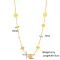 Clover Inspired Droplet Necklace