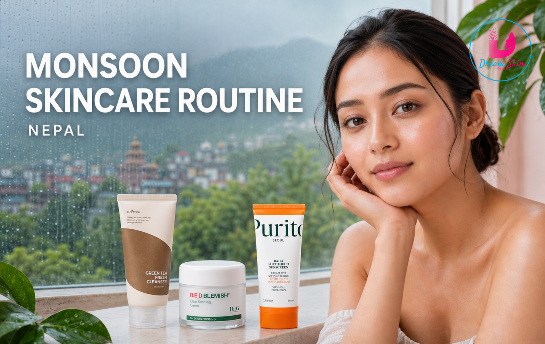 Monsoon Skincare Routine in Nepal: Best Products and Tips for Healthy Skin